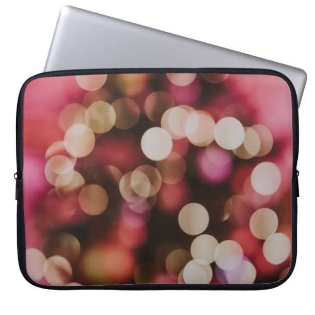 Bokeh Laptop Sleeve (Voorkant)