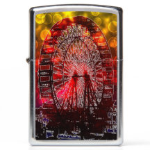 Bokeh licht Chicago wereldtentoonstelling Zippo-aa