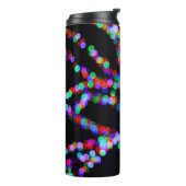 Bokeh-lichten Thermosbeker (Gedraaid links)