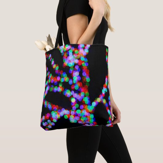 Bokeh-lichten Tote Bag (Dichtbij)
