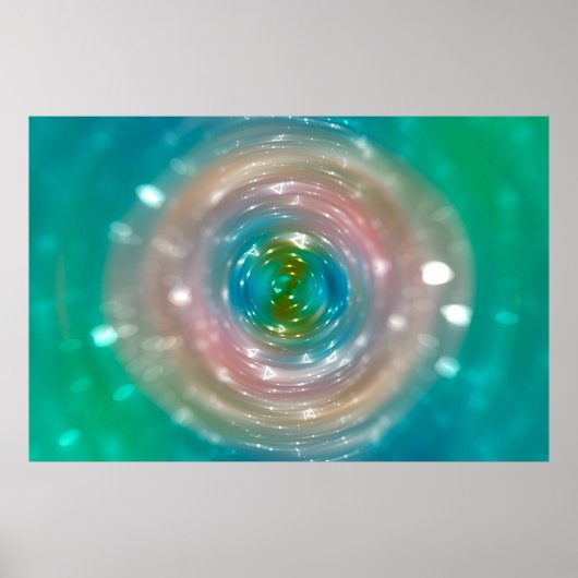 Bokeh light, het schijnen van blur vleklichten op  poster (Voorkant)