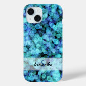 Bokeh Lights in Shades of Blue Case-Mate iPhone Case (Achterkant)