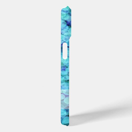Bokeh Lights in Shades of Blue Case-Mate iPhone Case (Achterkant / Rechts)