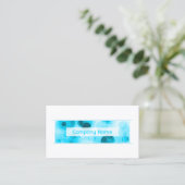 bokeh loyalty punch card (Staand voorkant)