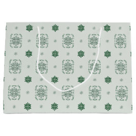 Bokeh Navidad Decoratieve Snowflakes Groot Cadeauzakje