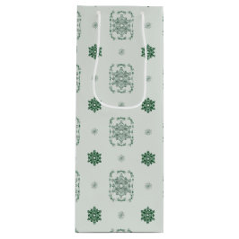 Bokeh Navidad Decoratieve Snowflakes Wijn Cadeautas