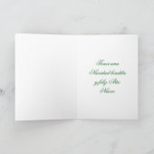 Bokeh Navidad Feestdagen Kaart (Binnen)