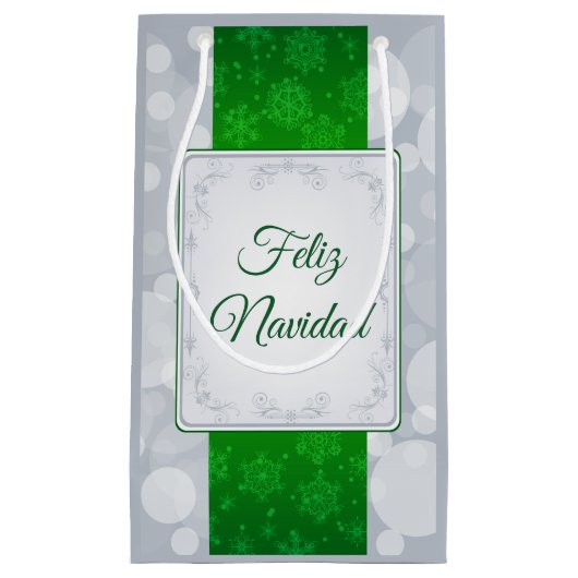 Bokeh Navidad Klein Cadeauzakje (Voorkant)