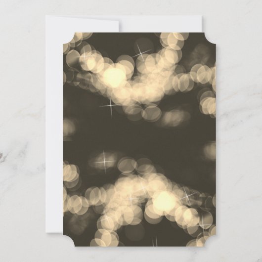 Bokeh Nurse Stethoscope EKG Graduation Party Kaart (Achterkant)