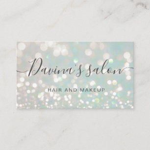 bokeh pastel kristal luxueus Visitekaartje