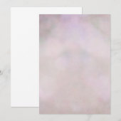 Bokeh Pastel Paars Pink Lavender Abstract Kaart (Voorkant / Achterkant)
