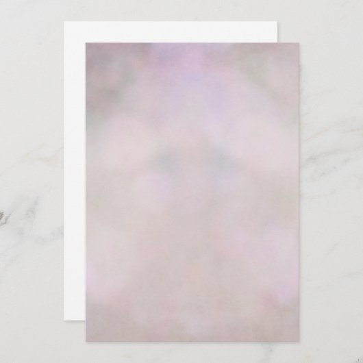 Bokeh Pastel Paars Pink Lavender Abstract Kaart (Voorkant / Achterkant)