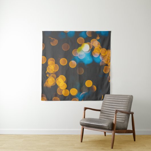 Bokeh photography digital wallpaper wandkleed (In situ)