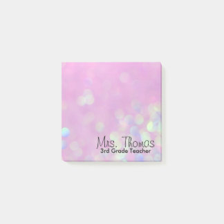 Bokeh Post It Notes 3x3 (roze)