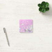 Bokeh Post It Notes 3x3 (roze) (Kantoor)