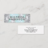 Bokeh Shine Mini Visitekaartje (Voorkant / Achterkant)