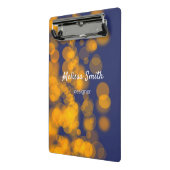 Bokeh Shine Texture Mini Klembord (Angled2)