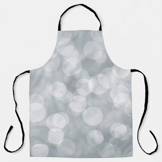 Bokeh silver grey overlay schort (Voorkant)