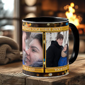 Bokeh Sparking Lights 3 Mok voor kerstmis