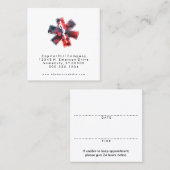 bokeh star of life - hartoperatie - herinnering afsprakenkaartje (Voorkant / Achterkant)