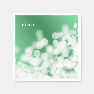 Bokeh stijl textuur. tekst. servet