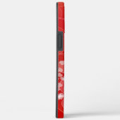 Bokeh style red gradient texture Case-Mate iPhone case (Achterkant / Rechts)