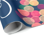 Bokeh Tree Lights, Kerstmis Cadeaupapier (Rol Hoek)