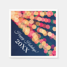 Bokeh Tree Lights, Kerstmis Servet