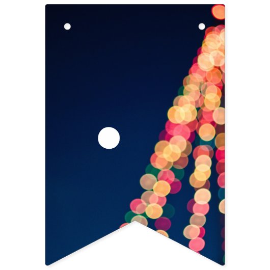 Bokeh Tree Lights, Kerstmis Vlaggetjes (Eerste vlag)