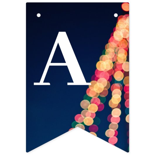 Bokeh Tree Lights, Kerstmis Vlaggetjes (Derde vlag)