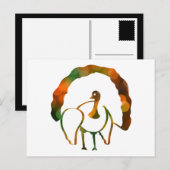 Bokeh Turkey Briefkaart (Voorkant / Achterkant)