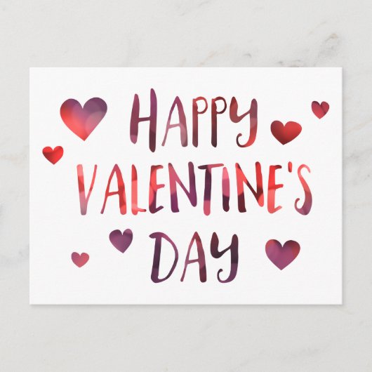 bokeh van de gelukkige valentijnsdag feestdagenkaart (Voorkant)