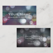 Bokeh Visitekaartje (Voorkant / Achterkant)