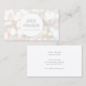 Bokeh Visitekaartje (Voorkant / Achterkant)