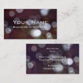 Bokeh Visitekaartje (Voorkant / Achterkant)