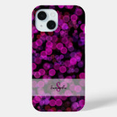 Bokehlichten in paars en roze Case-Mate iPhone case (Achterkant)