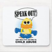 Bokend kindermisbruik muismat (Voorkant)