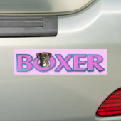 Boker hommeltegel bumpersticker (Op auto)