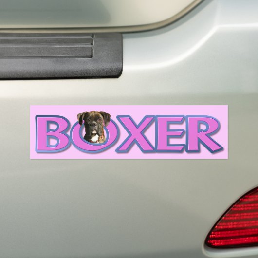 Boker hommeltegel bumpersticker (Op auto)