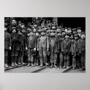 Bokers van de Pennsylvania Coal Company Poster