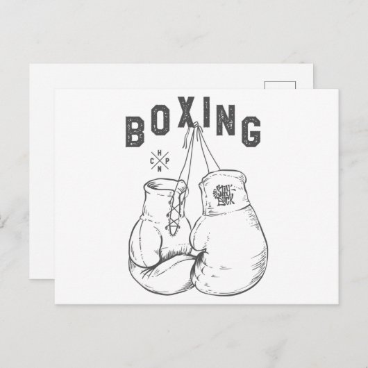 Bokhandschoenen Briefkaart (Voorkant / Achterkant)