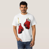 Bokhandschoenen PERSONALISEERD T-shirt (Voorkant volledig)