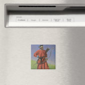 Bokharan Soldier , 1873 Magneet (Insitu (Vaatwasser))