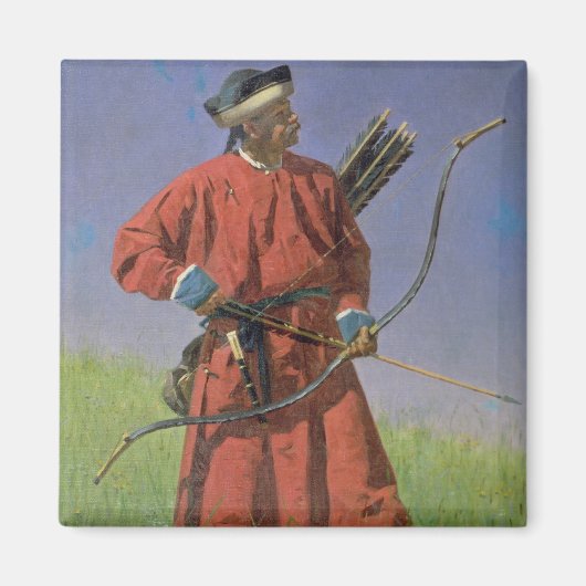 Bokharan Soldier , 1873 Magneet (Voorkant)