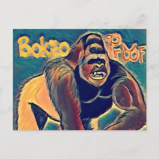 Bokito Proof Briefkaart (Voorkant)