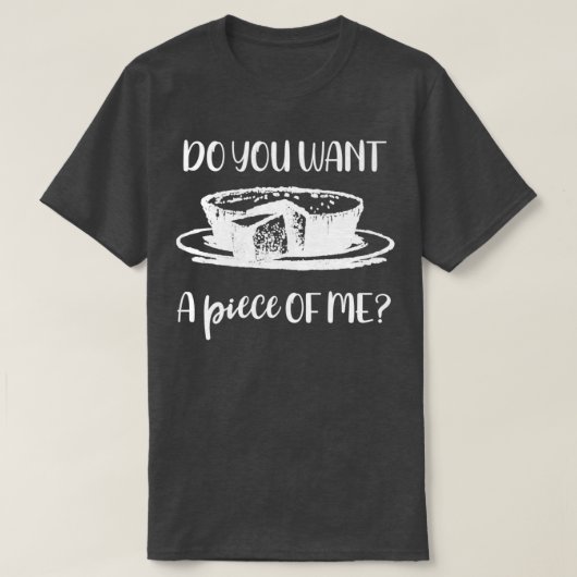 Bokje Wil je een stuk van mijn Cake? T-shirt (Design voorkant)