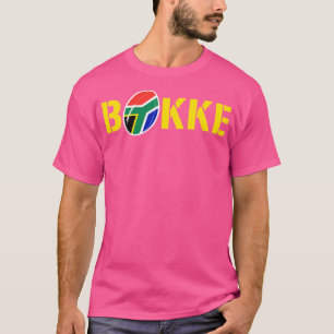 Bokke Zuid-Afrika Rugby Flag Springboks Fan Gift T-shirt