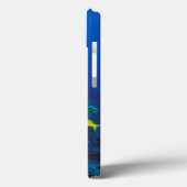 Bokkenvissen zwermen rond kleine koraal Case-Mate iPhone case (Achterkant / Links)