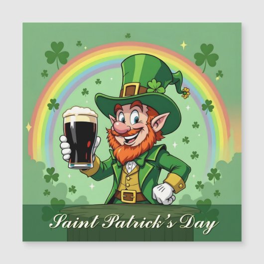 Bokkesprong van de Leprechaun onder de Regenboog (Voorkant)