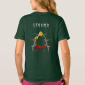 Boklegenden | Kids T-shirt (Achterkant)